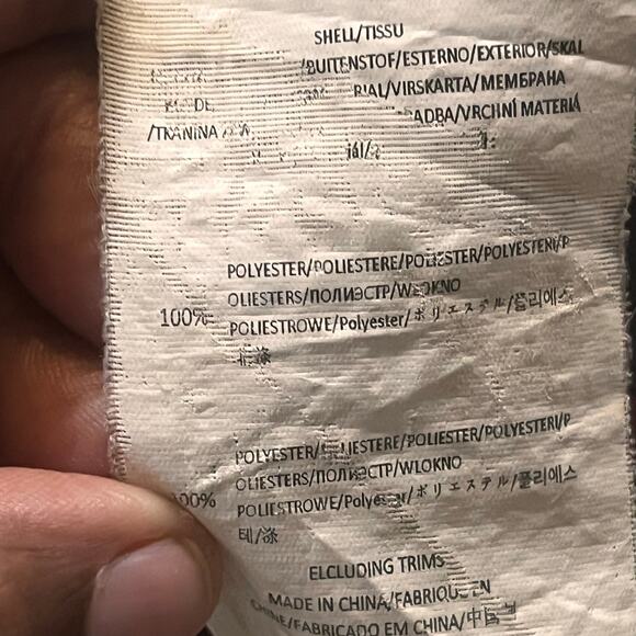 Volcom Shacket Mens Medium Red Buffalo Plaid Flannel Shirt Jacket Lined Workwear - Picture 4 of 10